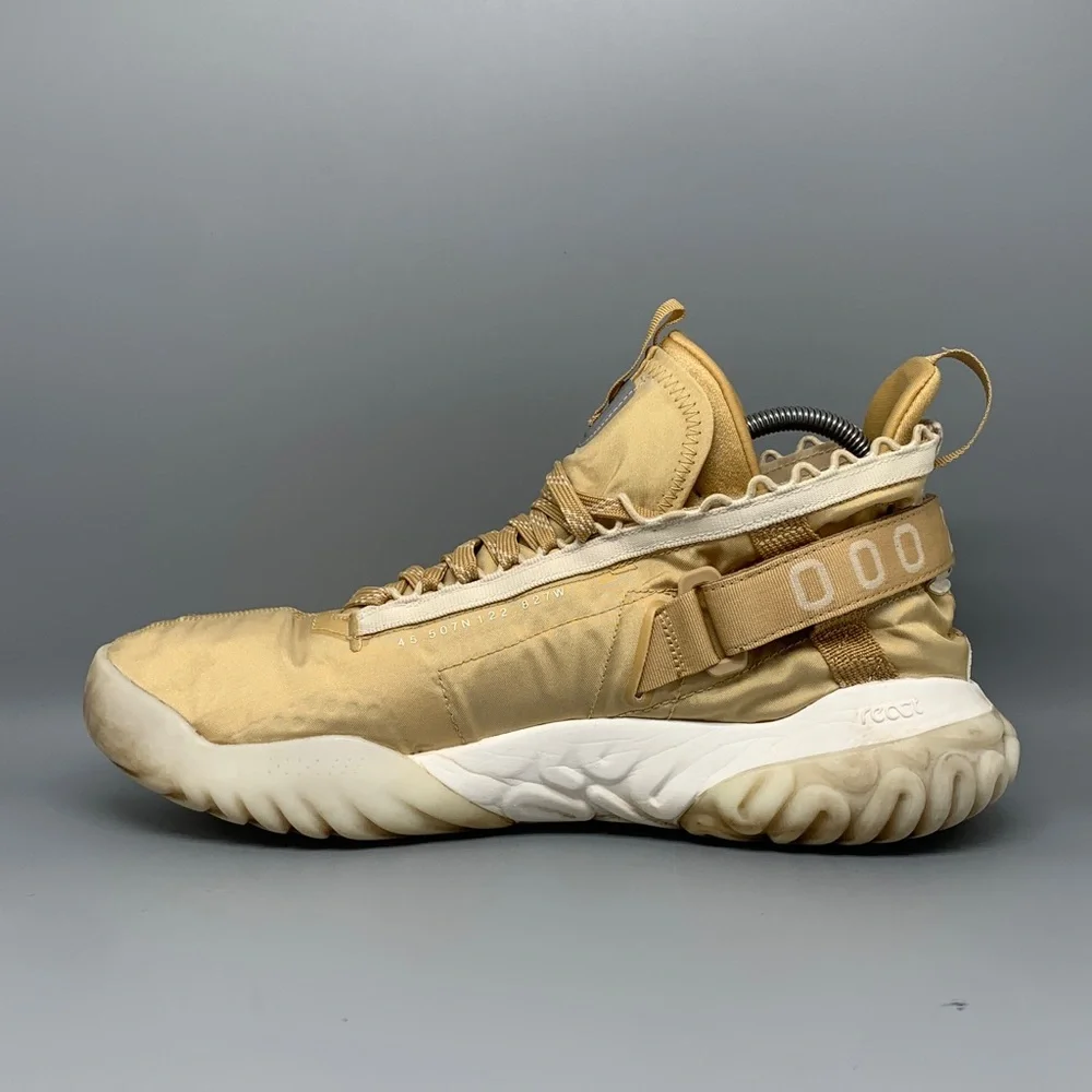 Jordan Proto-React Gold Basketball Shoes BV1654-200 Men’s Sz‎ 13